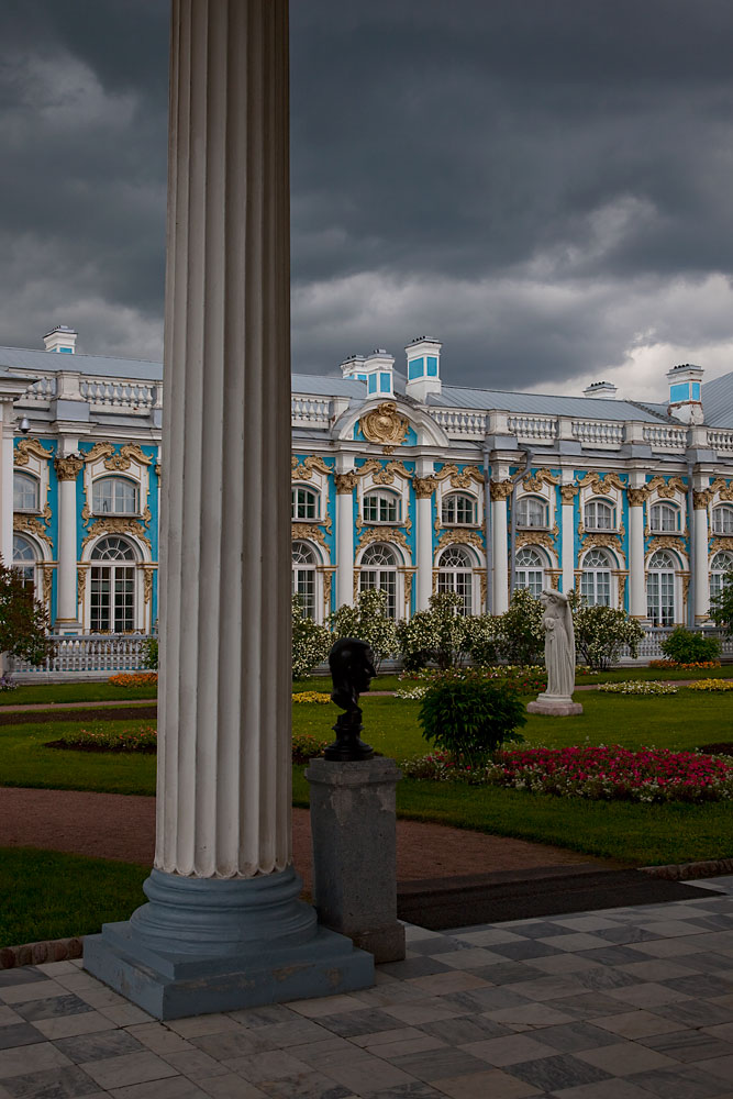 photo "Pushkin, thunderstorm" tags: architecture, fragment, landscape, 