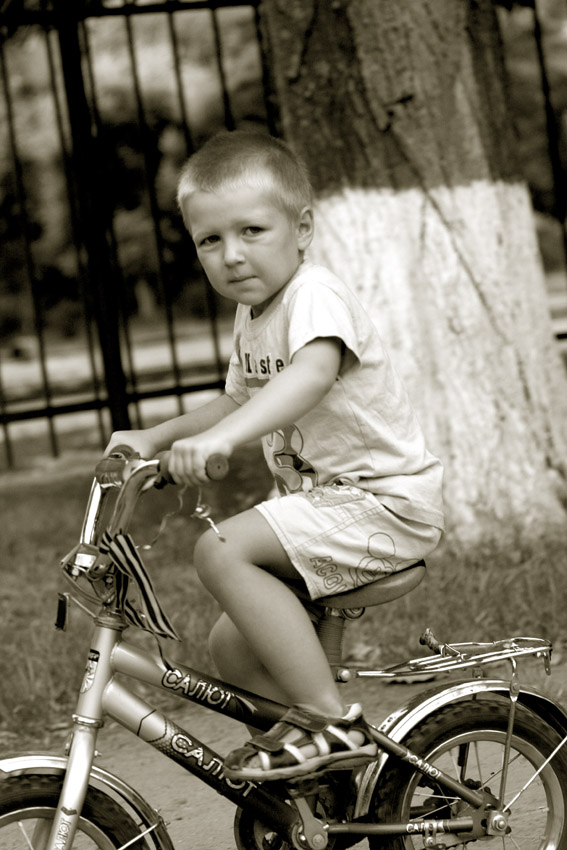 photo "***" tags: portrait, black&white, children