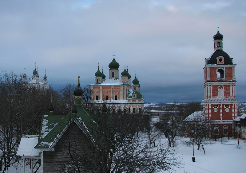 фото "Горицкий монастырь" метки: архитектура, пейзаж, зима