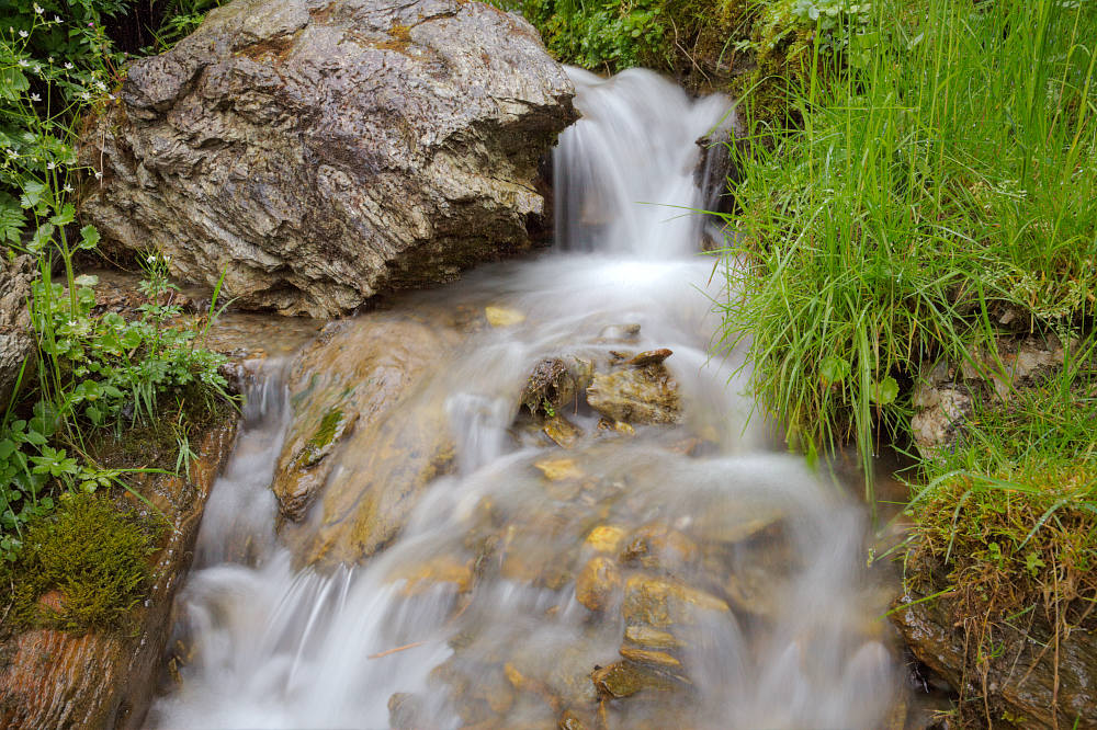 photo "water fals" tags: landscape, water, winter