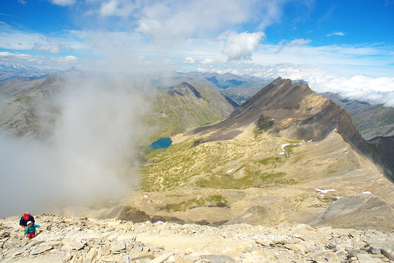 photo "with his dad to the top of "Pan di Zucchero" (3204 mt, sea alps, Italy" tags: , 