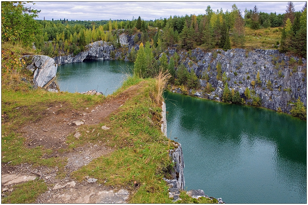 photo "Motive of Ruskeala" tags: landscape, mountains, water