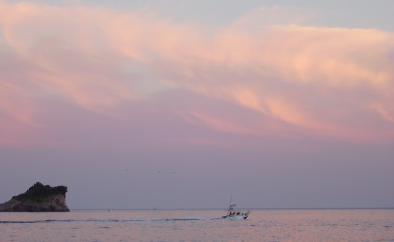 photo "Sunset on Adriatic Sea" tags: landscape, clouds, sunset