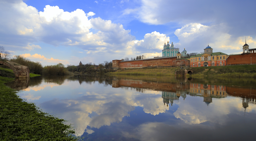 Смоленск на реке днепр