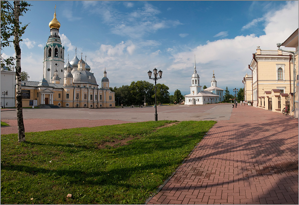 фото "Вологодский август" метки: архитектура, пейзаж, 