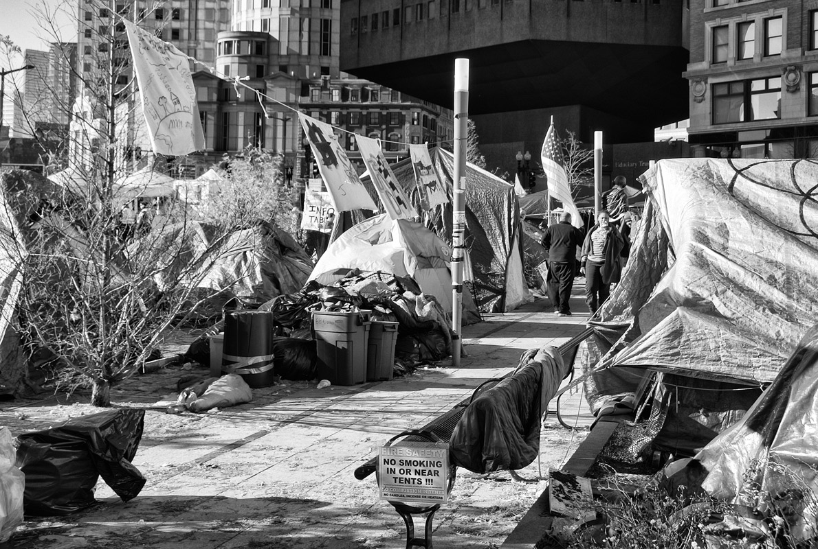 photo "Occupy Boston 4" tags: genre, city, 