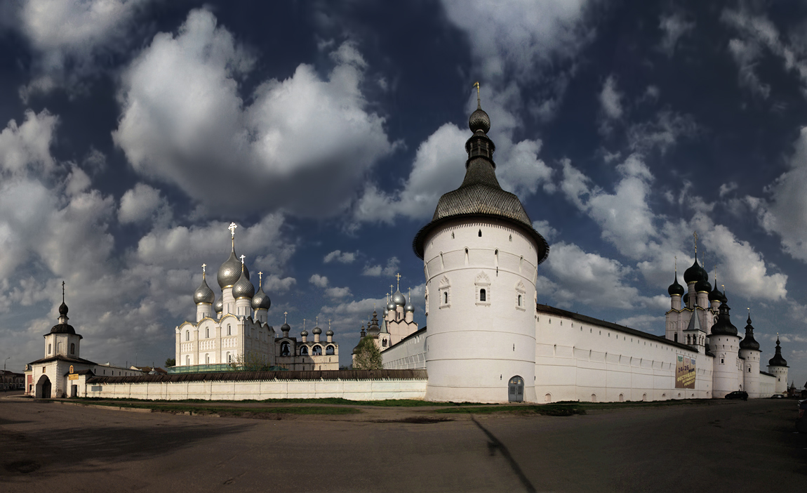 фото "Небо над древним Кремлём" метки: архитектура, пейзаж, облака