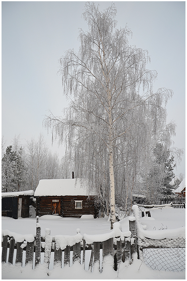 photo "***" tags: landscape, nature, misc., winter, деревня