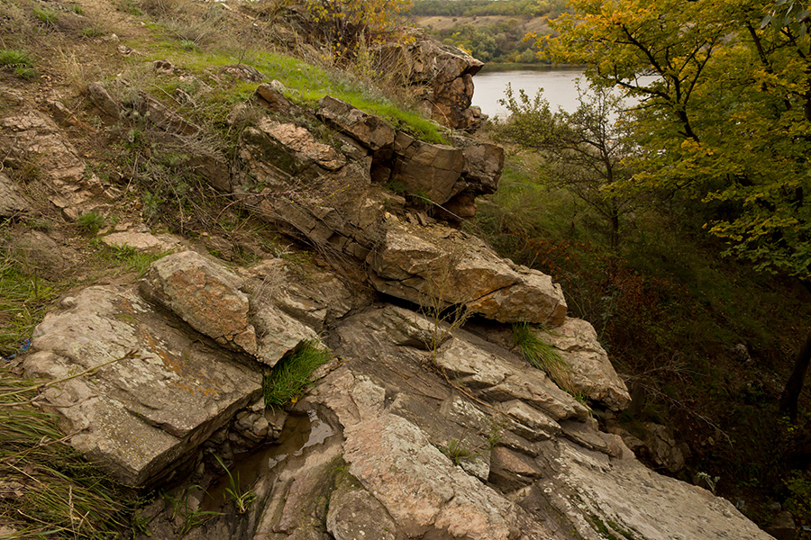 photo "***" tags: landscape, fragment, Dnieper, Ukraine, rocks, Запорожье