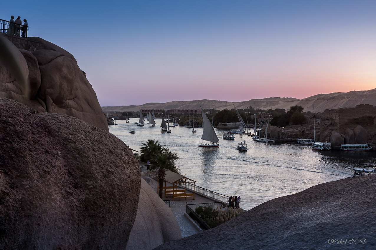 photo "The Nile at Aswan" tags: landscape, travel, nature, Africa