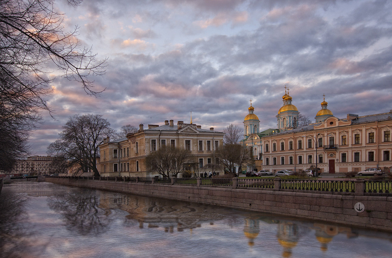 Коломна Петербург осень Никольский собор