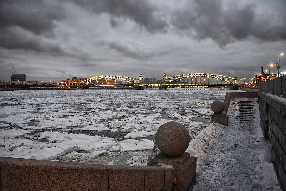 photo "***" tags: city, St. Petersburg, river, winter