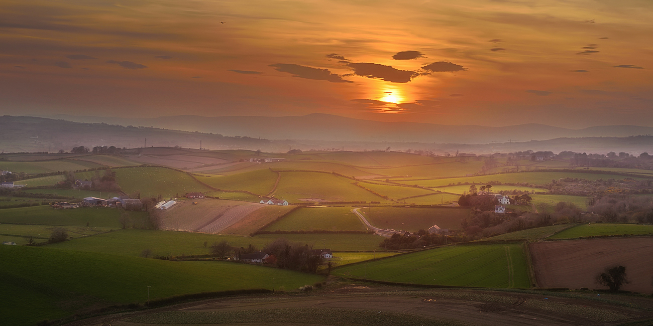 фото "Evening Irish Fields" метки: пейзаж, 