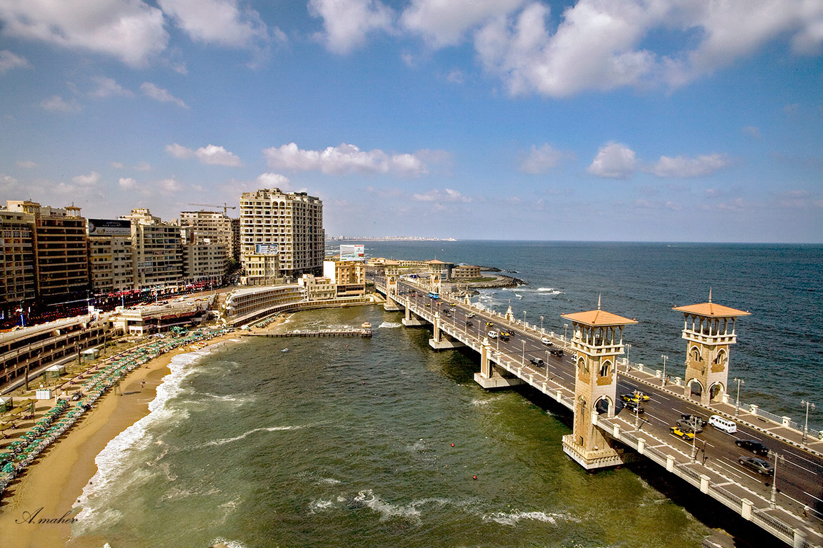 Александрия море