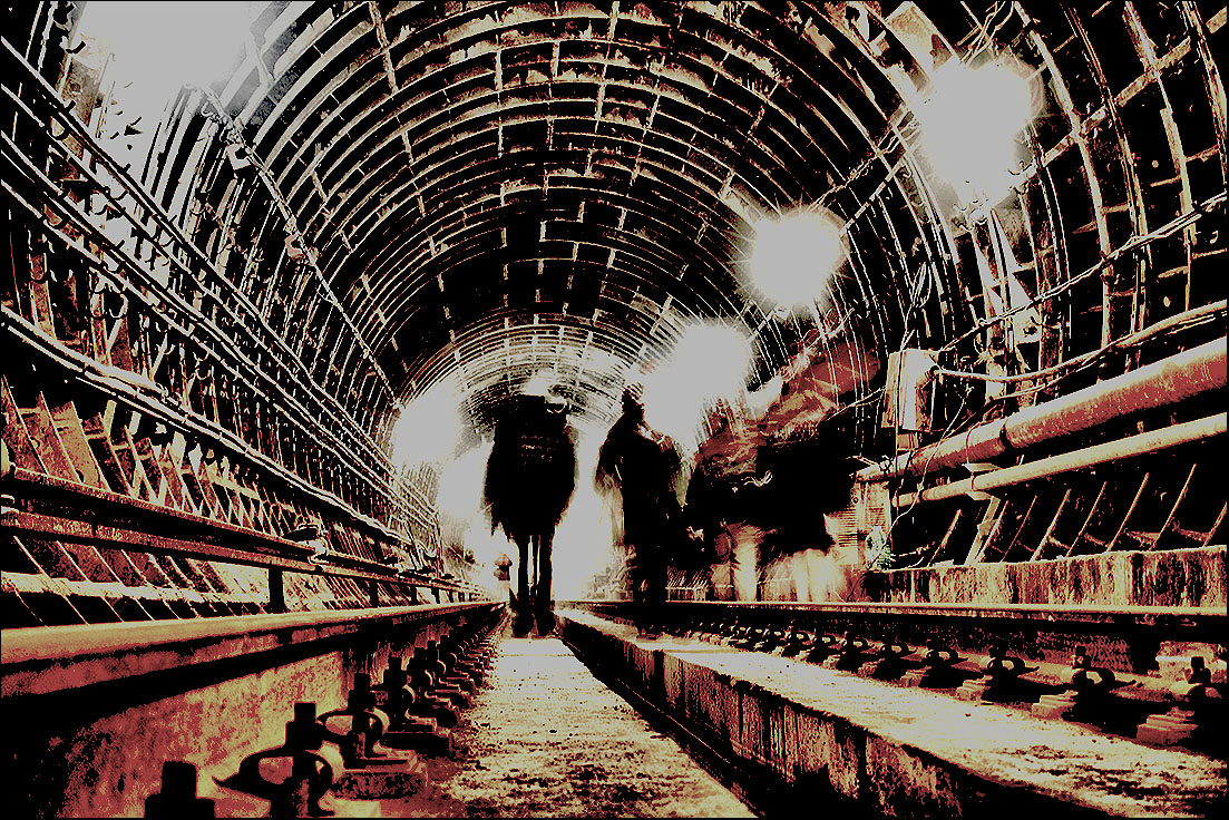 фото "Призраки Московского метро" метки: город, путешествия, репортаж, 