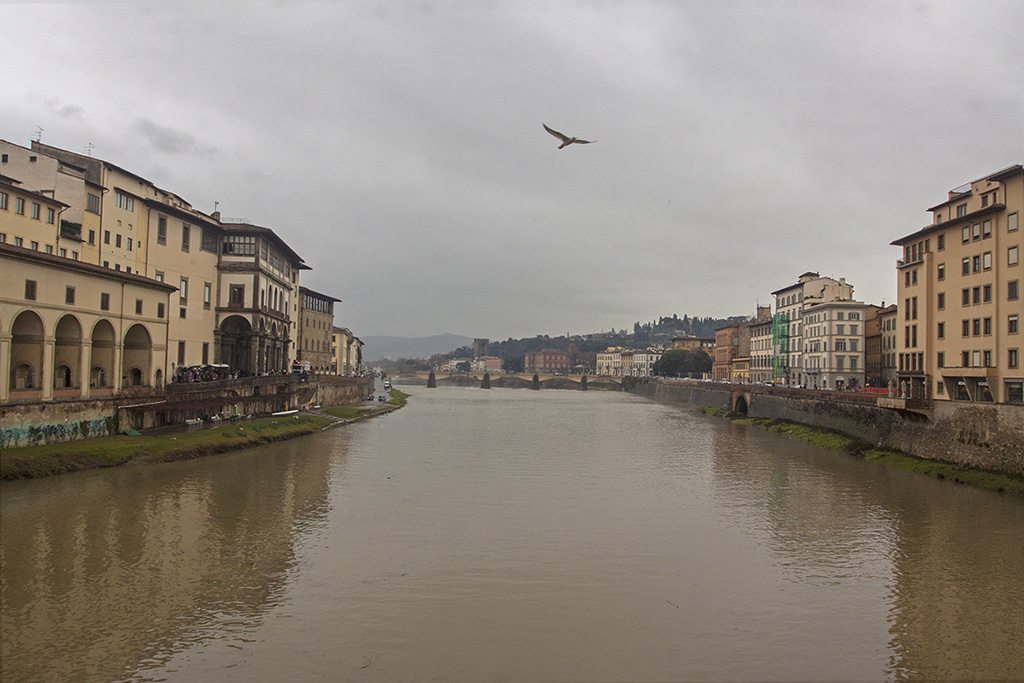 photo "Florence, cloudy" tags: architecture, street, city, Italy, rain, spring, пасмурно, флоренция