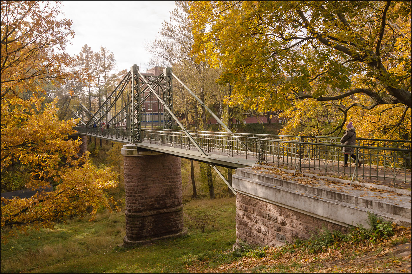 Кронштадт парк осень
