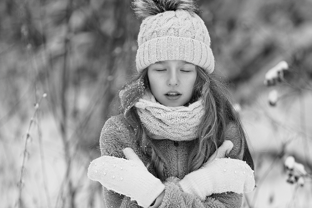 фото "Холод" метки: портрет, девочка, дети, дневной свет, зима, холод